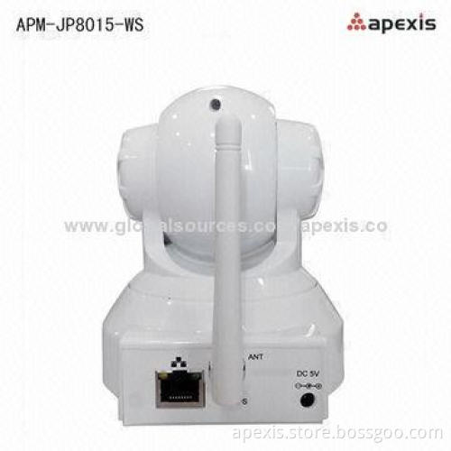 Wireless House Surveillance P2P IP Camera with Pan/Tilt, WiFi, IR Night Vision